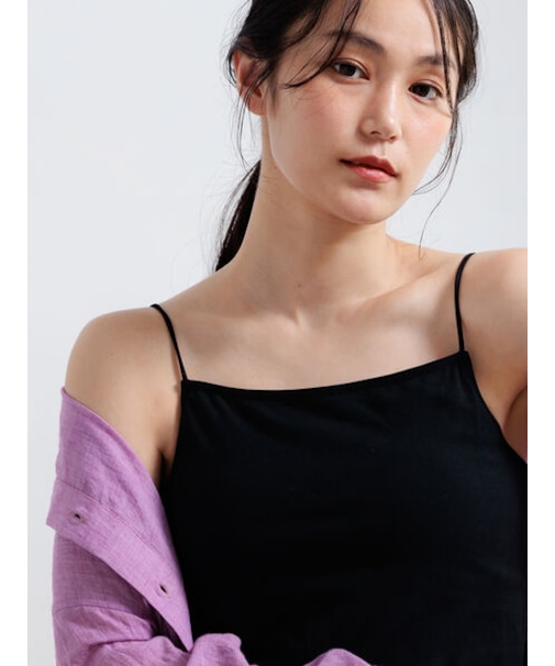 【接触冷感/抗菌防臭】カップ付きキャミソール
