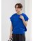 【接触冷感/遮熱/吸水速乾】ショルダータックドルマンTシャツ