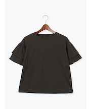フリルスリーブビッグTシャツ
