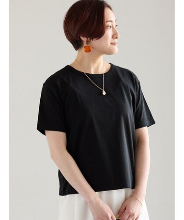 【調温】ミニマルネックTシャツ