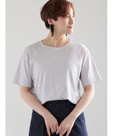 【調温】ミニマルネックTシャツ