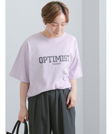 シンプルロゴプリントBIGTシャツ