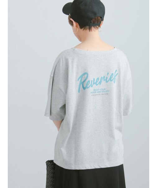 胸刺繍&バックプリントBIGTシャツ