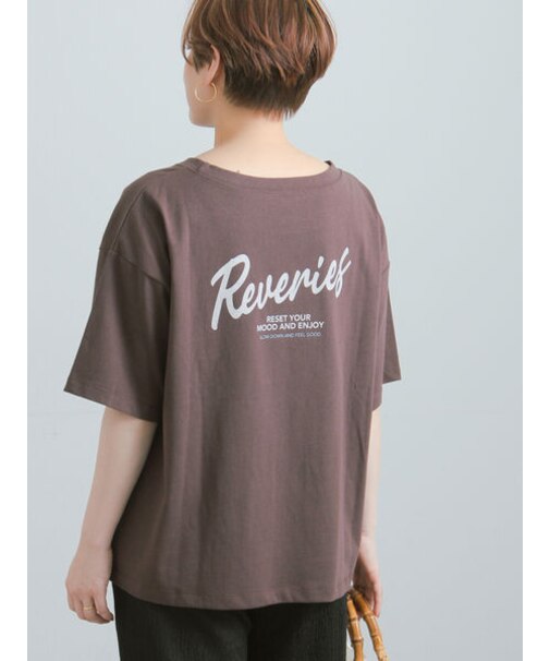 胸刺繍&バックプリントBIGTシャツ