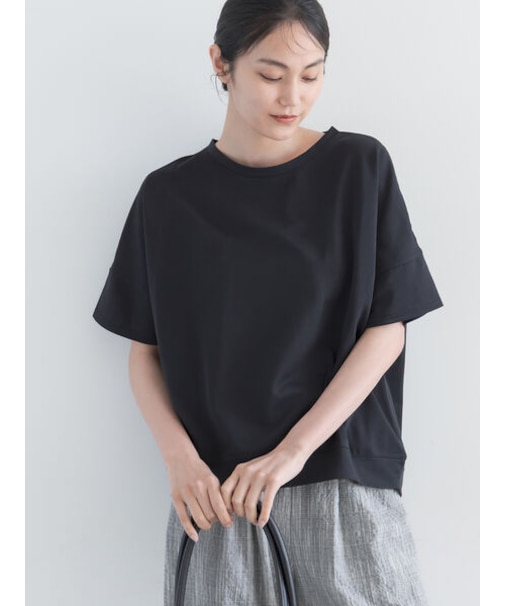 【接触冷感】コクーンスリーブTシャツ