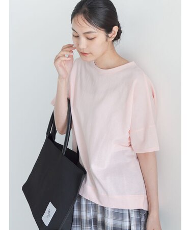 【接触冷感】コクーンスリーブTシャツ