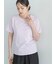 【接触冷感】パール&刺繍ロゴコンパクトTシャツ