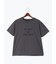 【接触冷感】ステッチ刺繍ロゴレギュラーTシャツ