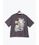【接触冷感】モチーフレースプリントTシャツ