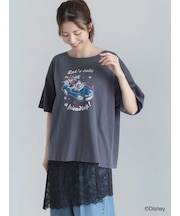 【Disney】MICKEY&FRIENDS/オーバーサイズTシャツ