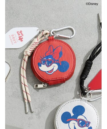 【Disney】MICKEY&FRIENDS/コインケース付きチャーム