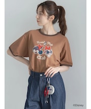 【Disney】MICKEY&FRIENDS/リンガーTシャツ