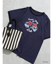 【Disney】MICKEY&FRIENDS/リンガーTシャツ