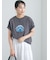 アニマルフォトプリントTシャツ