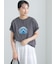 アニマルフォトプリントTシャツ