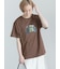 アニマルフォトプリントTシャツ