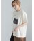 アニマルフォトプリントTシャツ