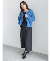 アソートワイドクロップトパンツ