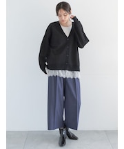 アソートワイドクロップトパンツ