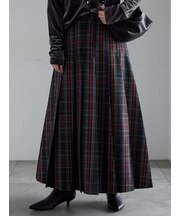 ファブリックアソートプリーツスカート