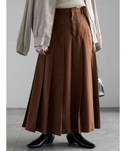 ファブリックアソートプリーツスカート