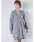 ◎襟付きハーフジップビッグニット