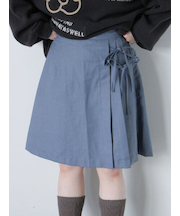 ラップ風リボンスカート