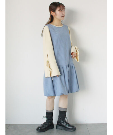 裾バルーンミニジャンスカ