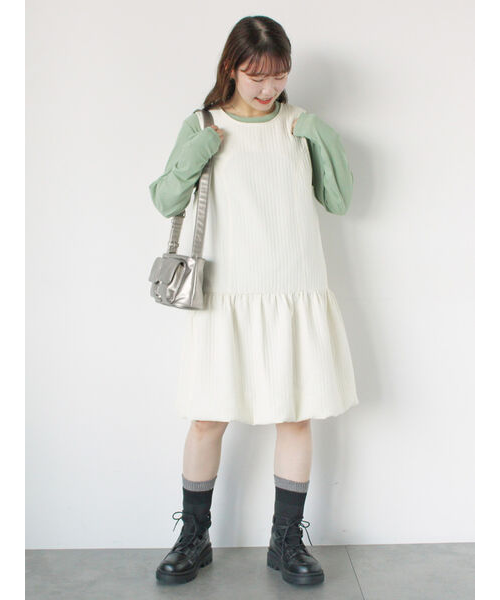 刺繍ティアードワンピース/MAISON SAJOU｜アフタヌーンティー