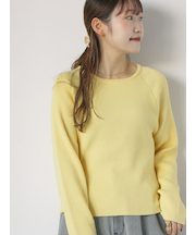 ◎クルーリブニット