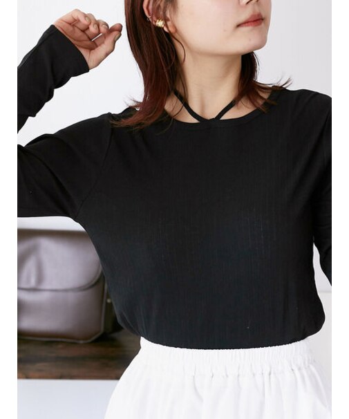 2WAYクルーネックカットソー