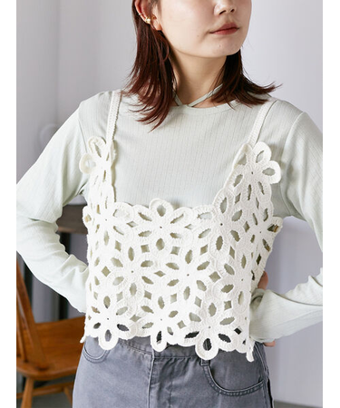 2WAYクルーネックカットソー