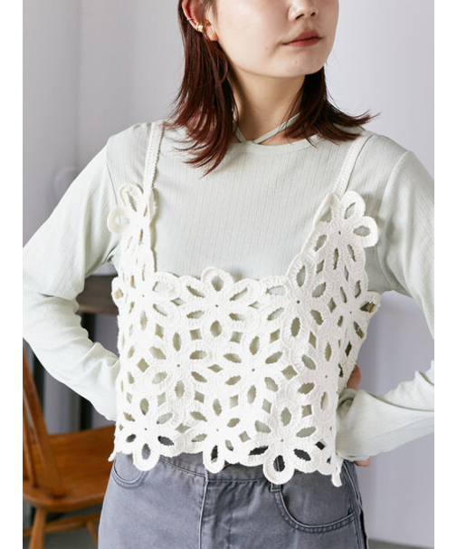 2WAYクルーネックカットソー