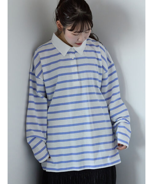 オーバーサイズラガーシャツ