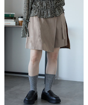 レイヤードショートパンツ