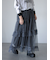 チュールフリルティアードスカート