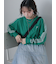 袖レースロンT
