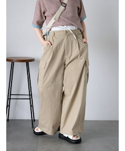 ダブルウエストカーゴパンツ