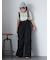 サイドリボンサロペット