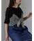 フロントリボンカットソー
