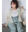 キャンディースリーブシアーブラウス