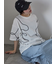 ライン柄Tシャツ