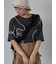ライン柄Tシャツ