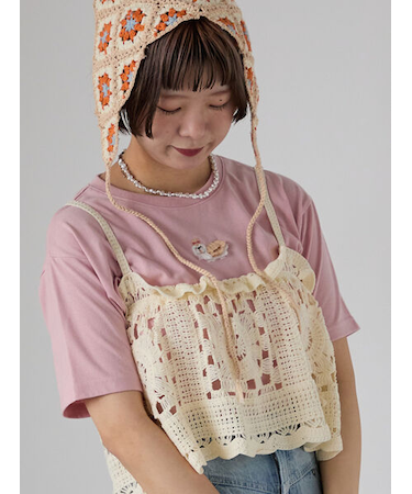 わんこ刺繍Tシャツ