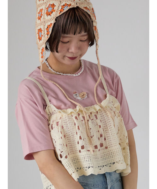 わんこ刺繍Tシャツ