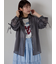 2WAY袖シアーシャツ