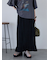◎シャーリングナロースカート