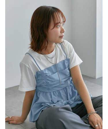 ビスチェドッキングTシャツ