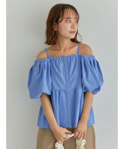 2WAYオフショルブラウス