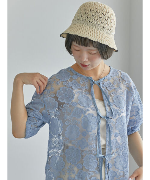 プレート付きハット